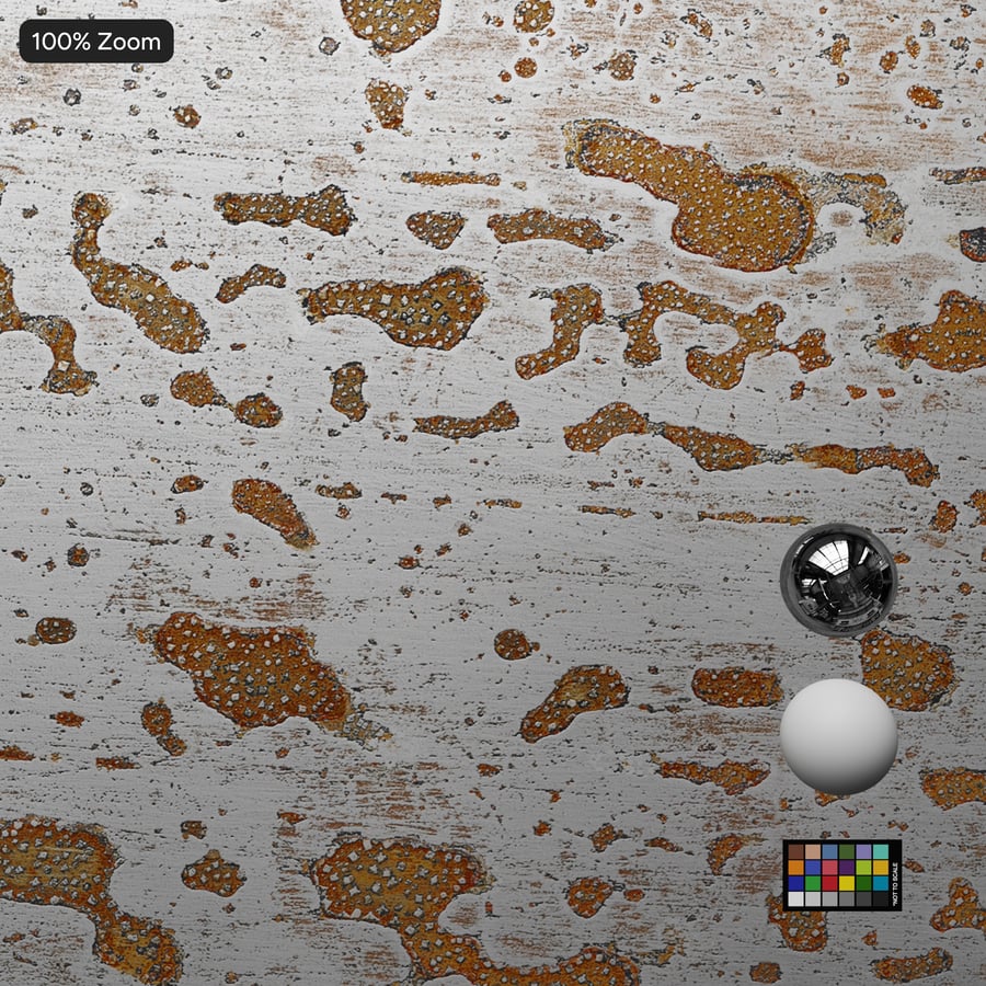 Textura de metal enferrujado manchado