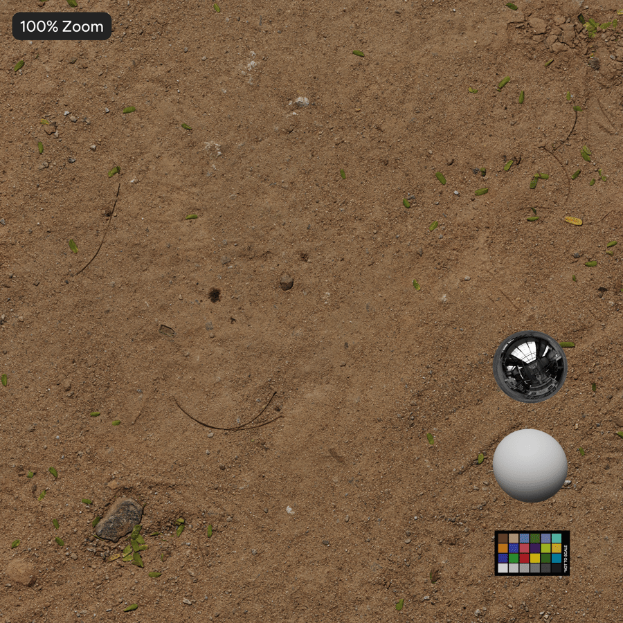 Textura de solo de terra compactada, bege arenoso