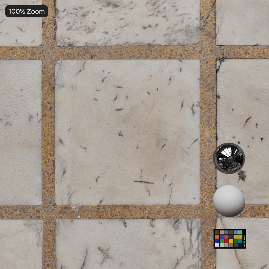 Vuil steenrooster en marmeren tegeltextuur