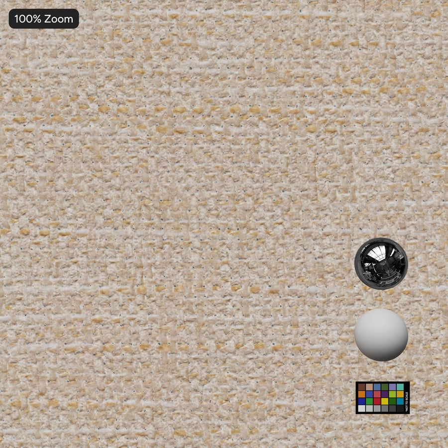 Speckled Boucle Upholstery Fabric Texture, Beige