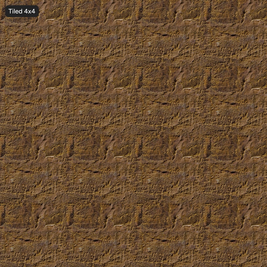 Textura de penhasco de arenito erodido