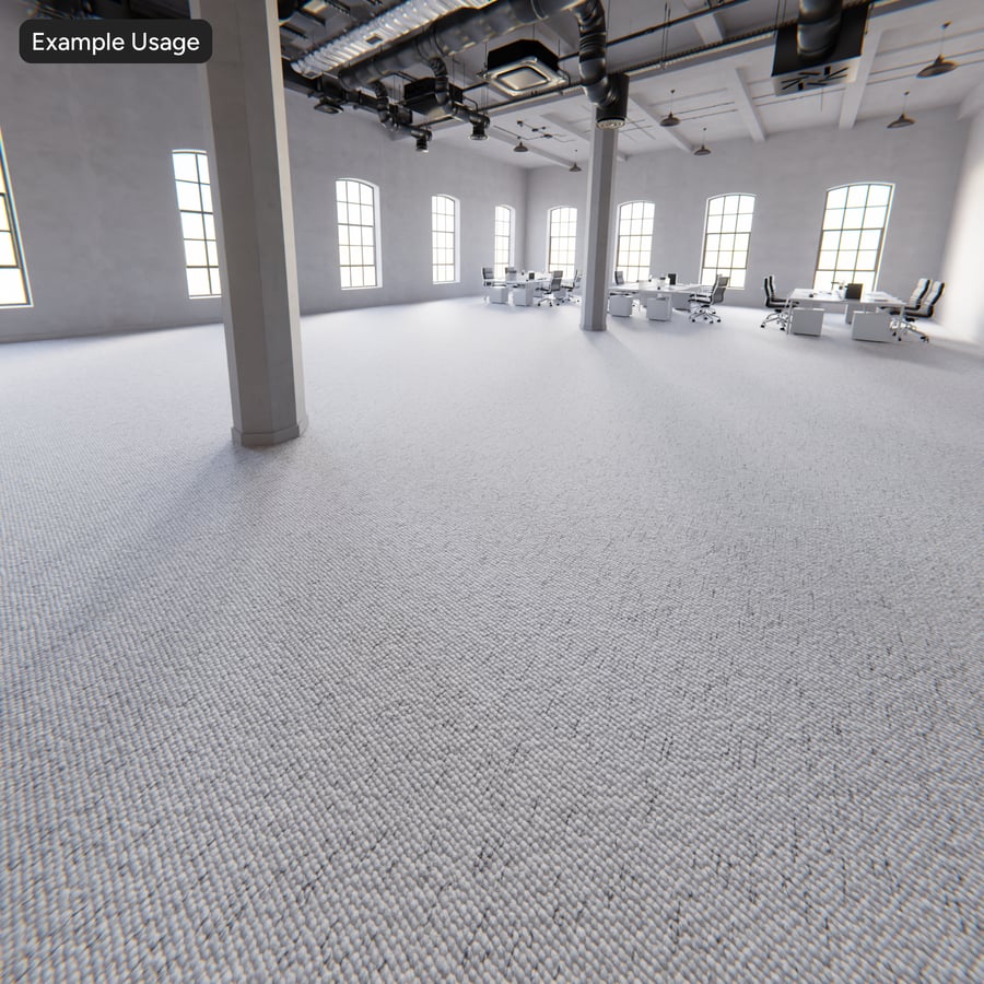 Textura do pavimento de alcatifa Shimmer Loop Pile, cinzento pálido