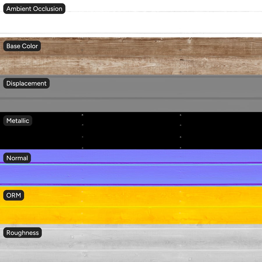 Texture di rivestimento in assi di legno orizzontali stagionate, Marrone sabbia