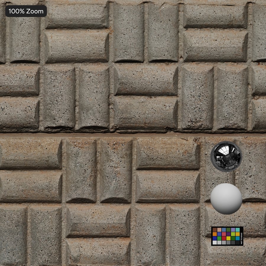Texture di muro in cemento prefabbricato a intreccio