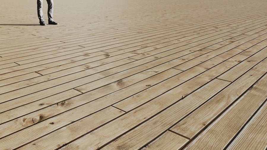 Natural Wood Flooring Texture, Pale Blonde