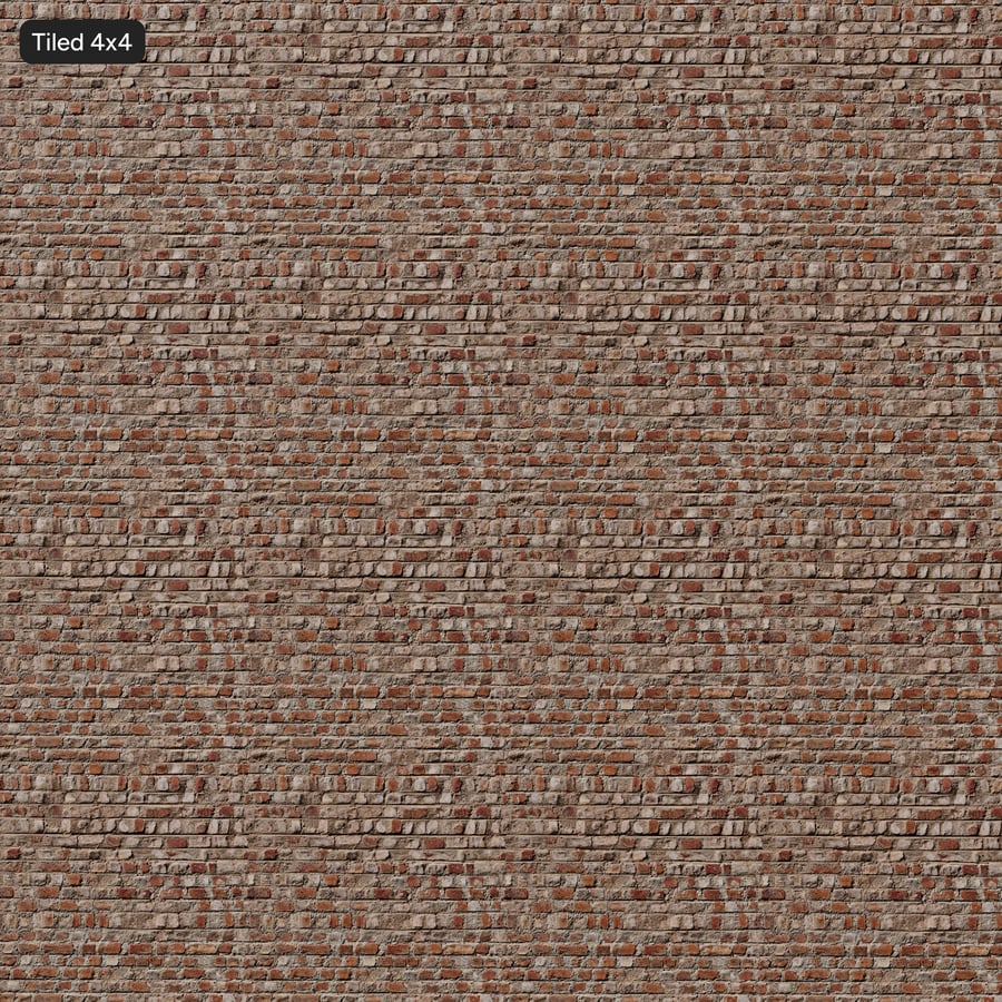 Reclaimed English Bond Brick Wall Texture
