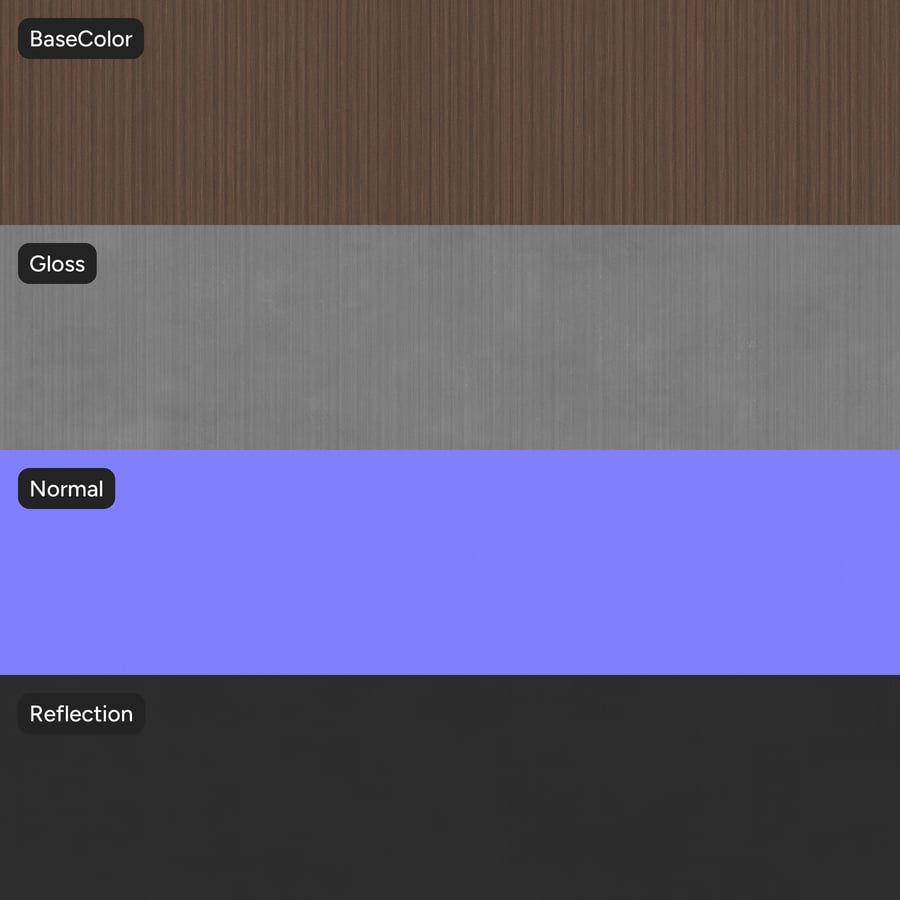 Slip Match Oak Wood Veneer Texture, Mocha