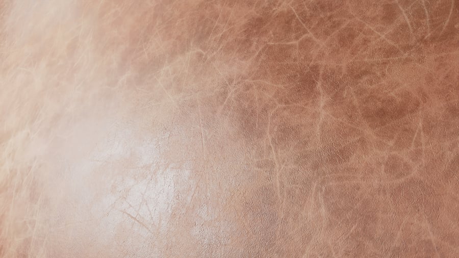 Textura de couro vintage, castanho empoeirado