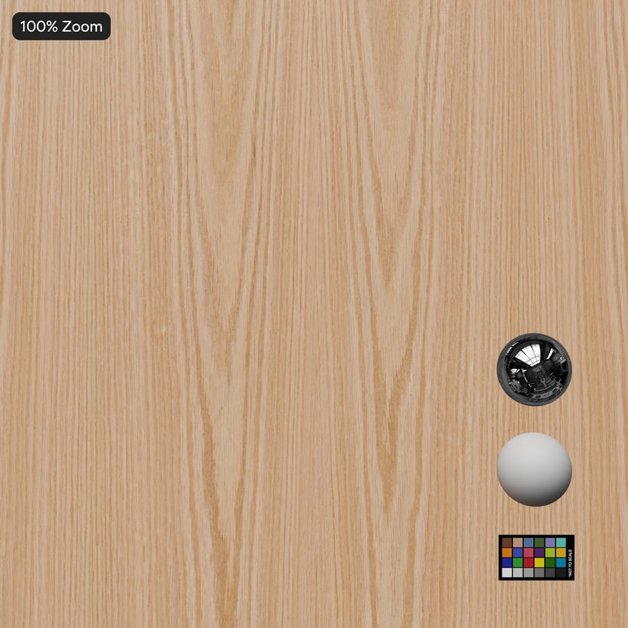 Book Match Oak Wood Veneer Texture, Beige