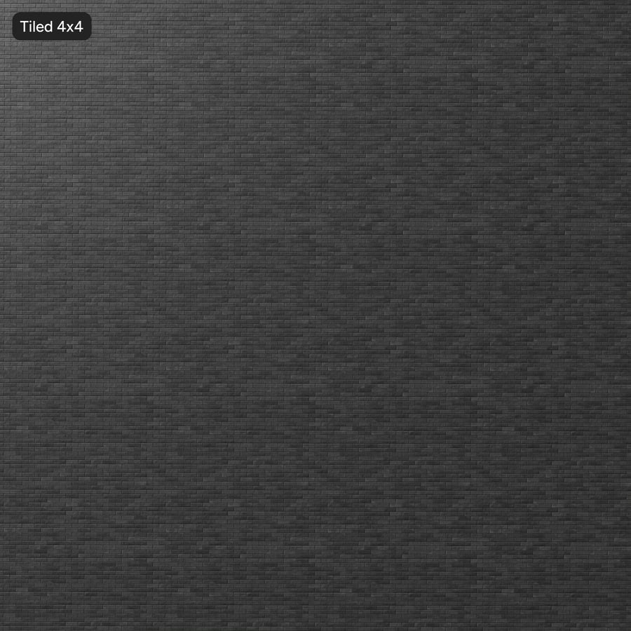 러닝 본드 벽돌 벽 텍스처, 검정