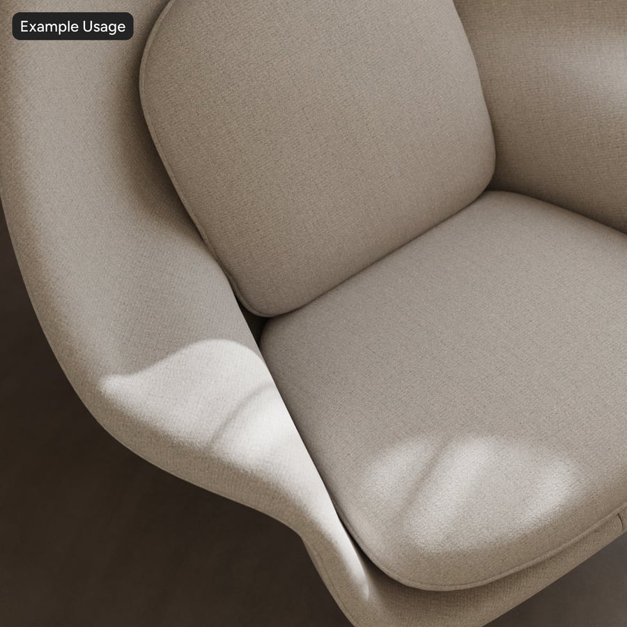 Textura de tecido chenille, gelo pálido