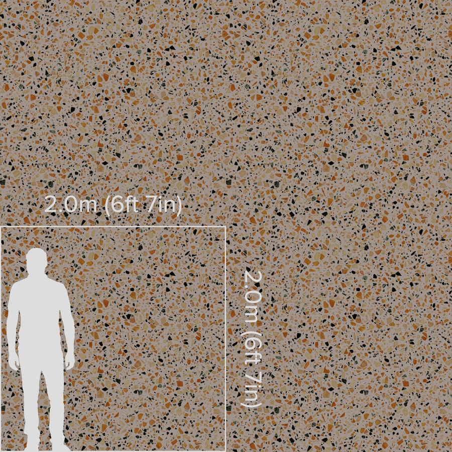 Škvrnitá textúra Citrus Terrazzo, béžová