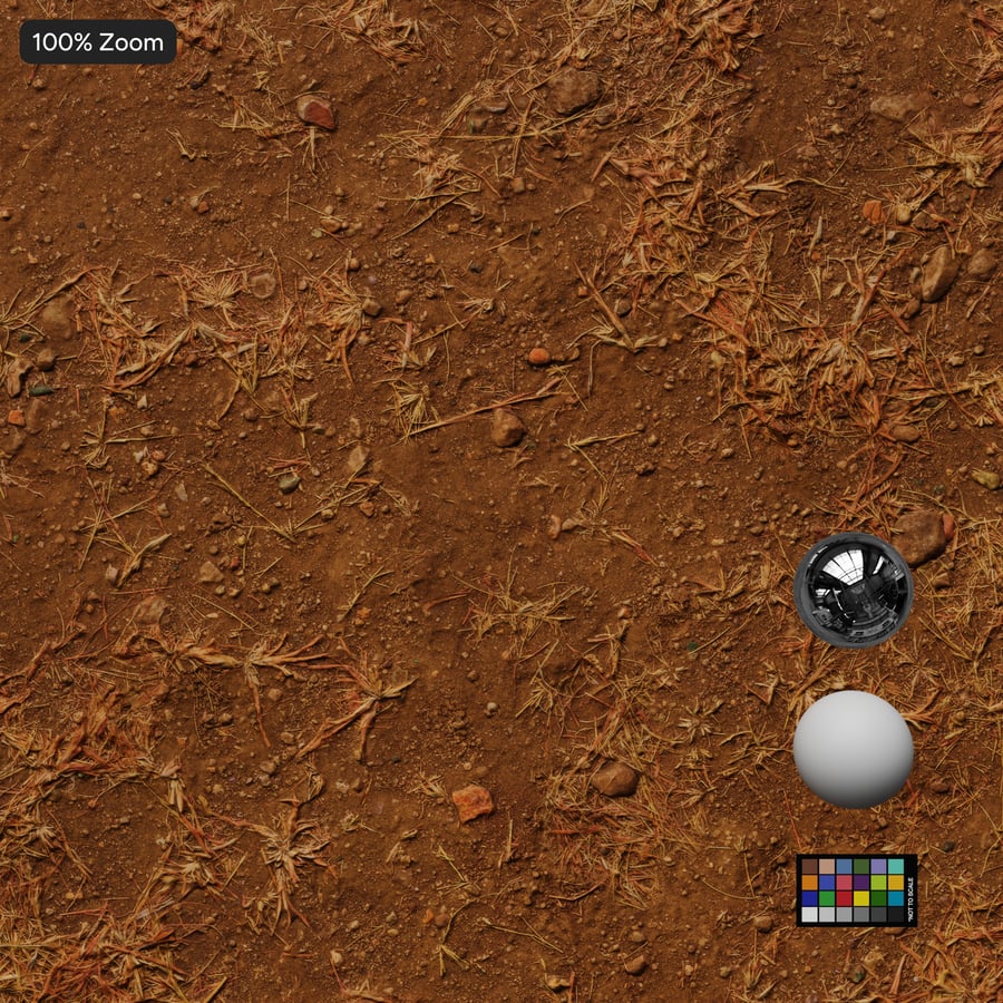 Texture de relva seca irregular sobre terra