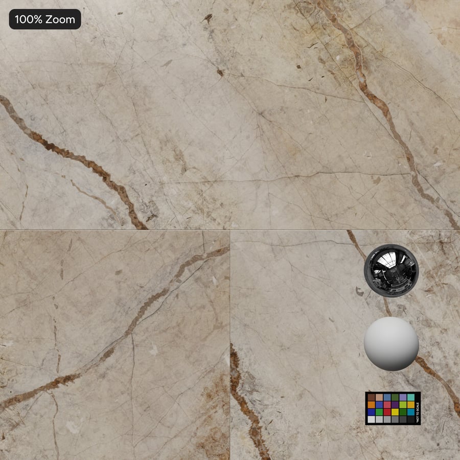 Square Marble Matte Tile Texture, Latte Brown