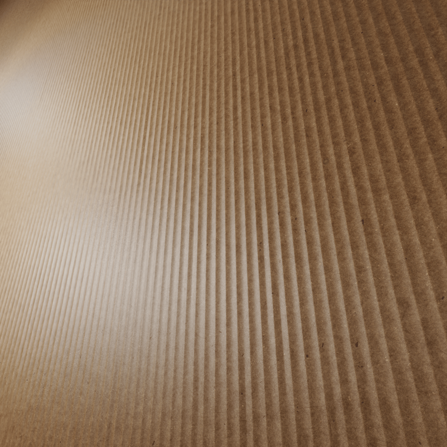 Pleated Cardboard Texture