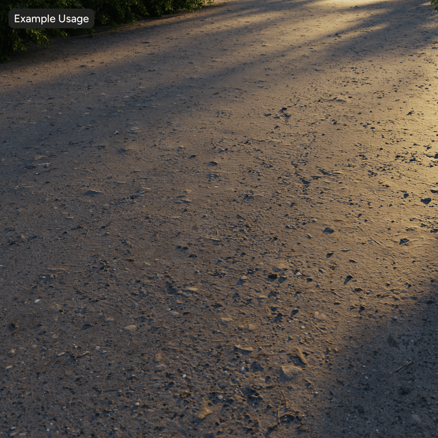 Rocky Dirt Road Texture