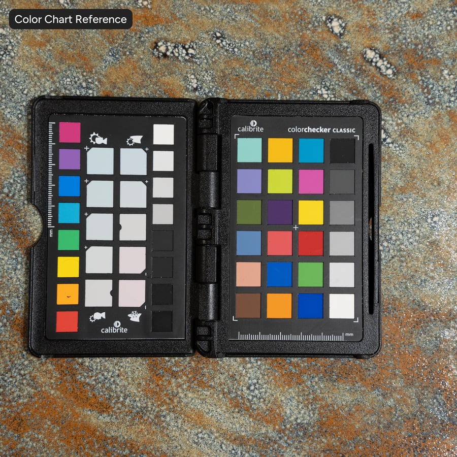 Texture de poterie céramique émaillée à la tache d'huile de fer