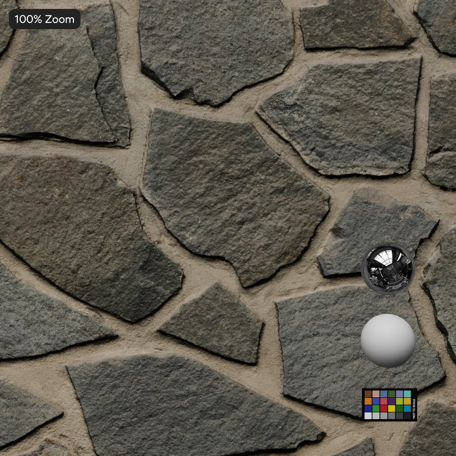 Irregular Stone Wall Texture