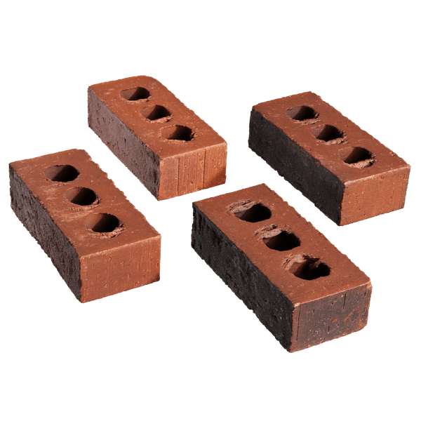 Worn Red Clay Berkshire Bricks Model