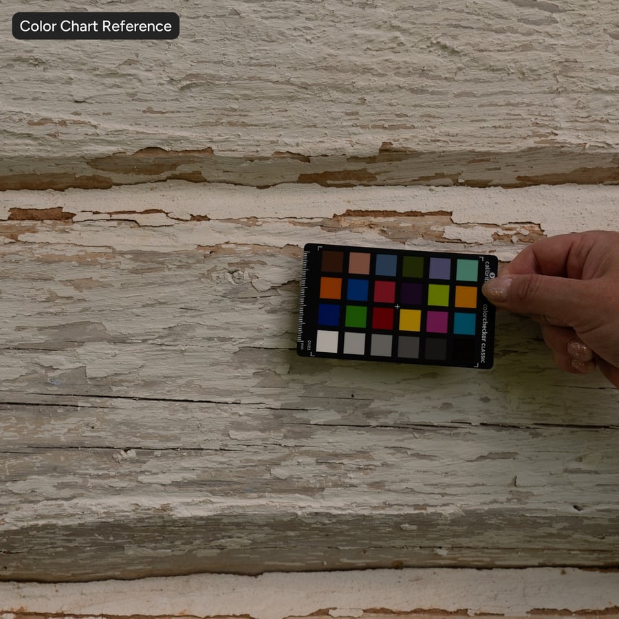 Painted Rough Hewn Wood Wall Texture, Pale Yellow