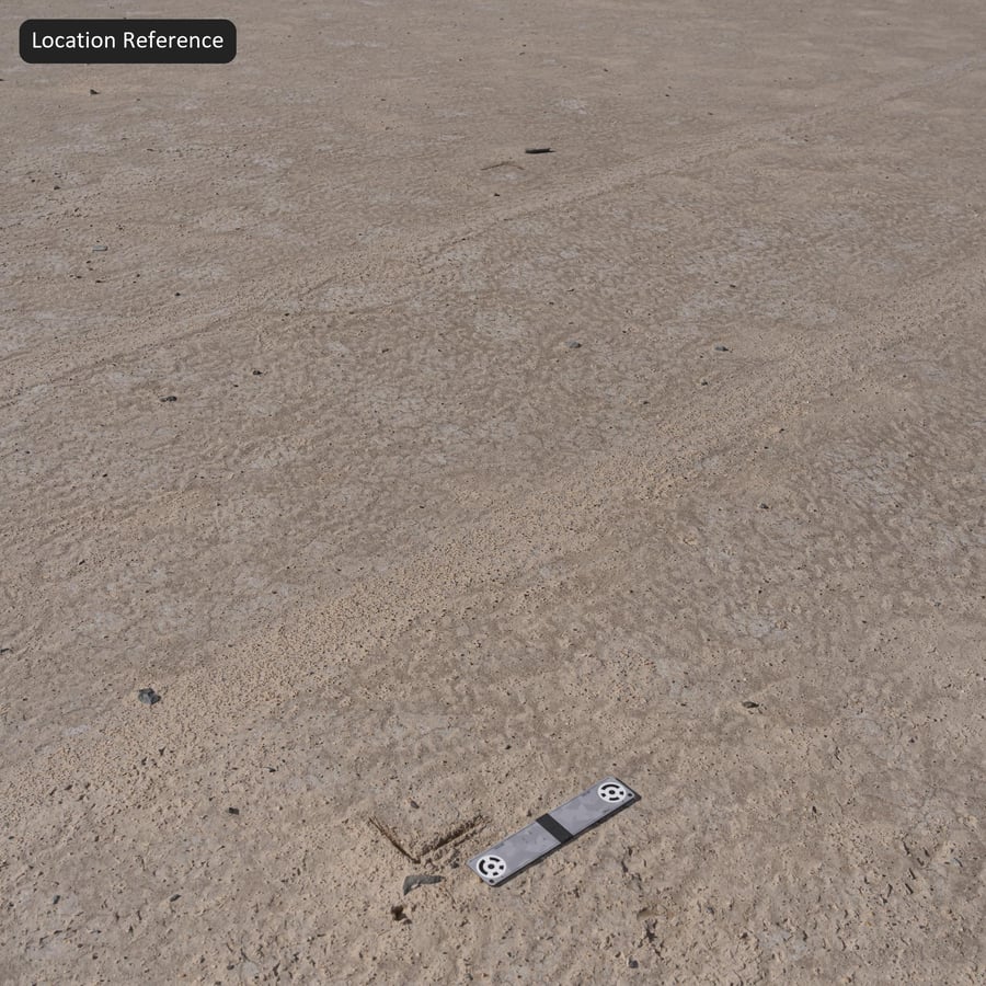 Dry Compacted Silt Desert Ground Texture