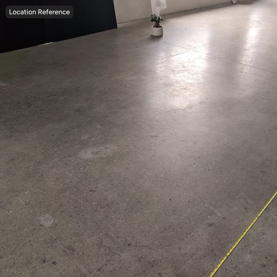 Bubbled Polished Concrete Floor Texture, Beige