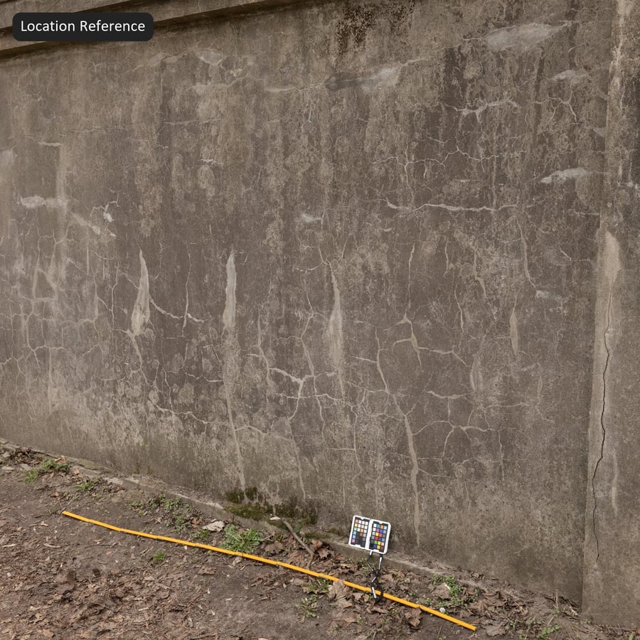 Texture murale en béton vieilli