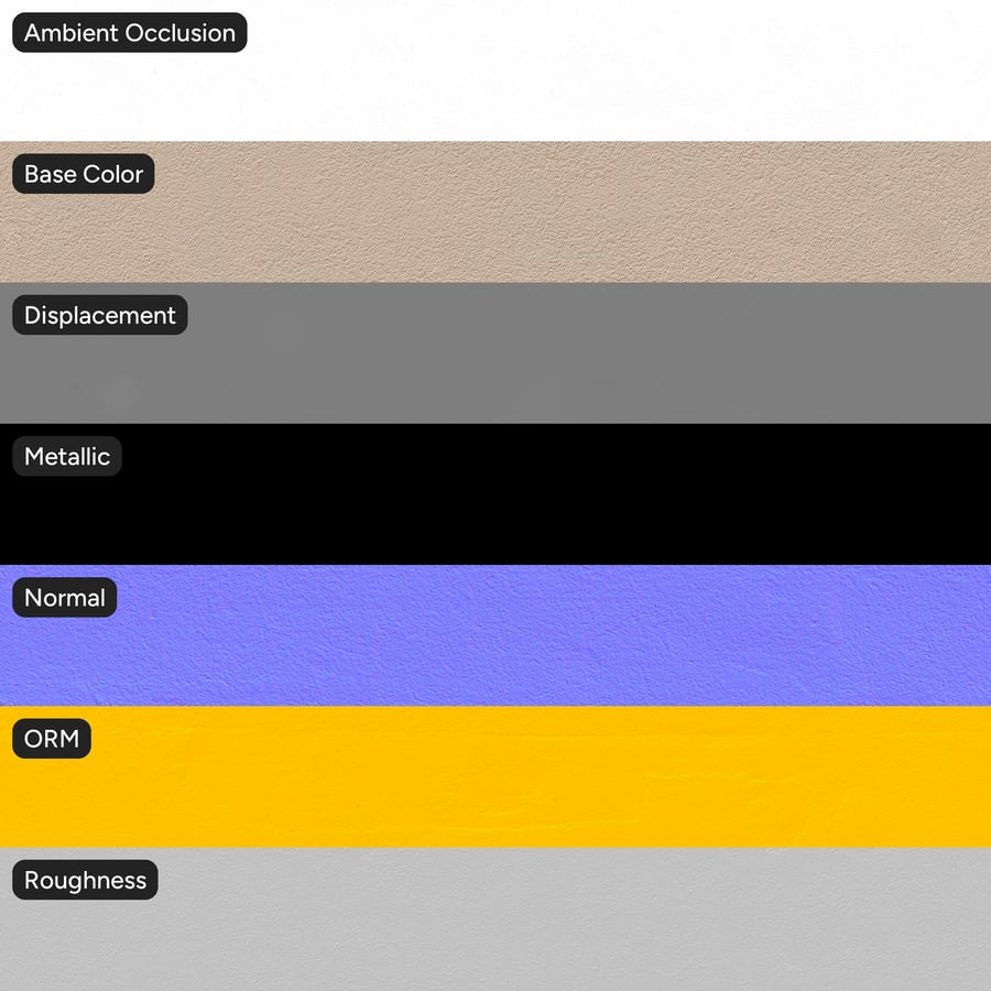Textura de pared de yeso pintado dañado, beige