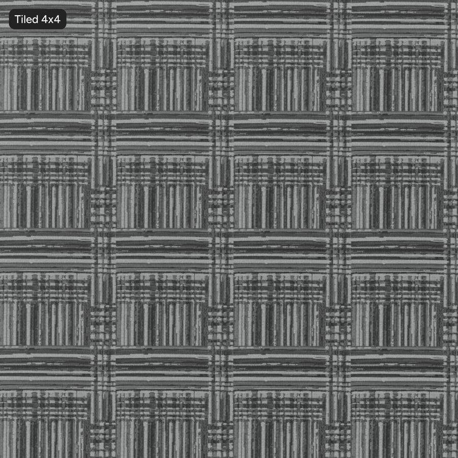 Ikat Stripe Upholstery Fabric Texture, Grey