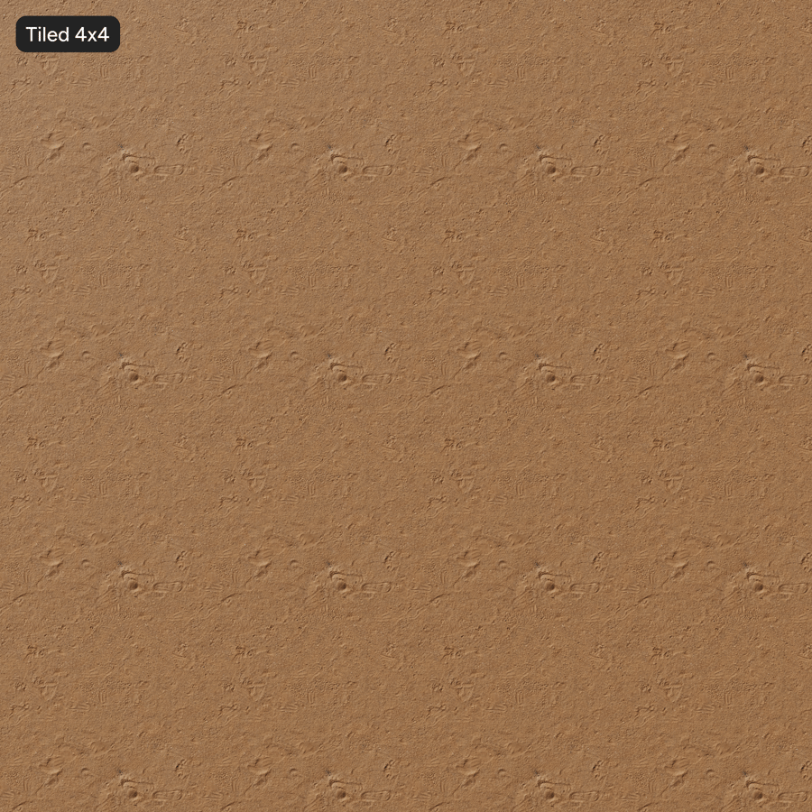 Fine Grained Sandy Dirt Ground Texture, Tan