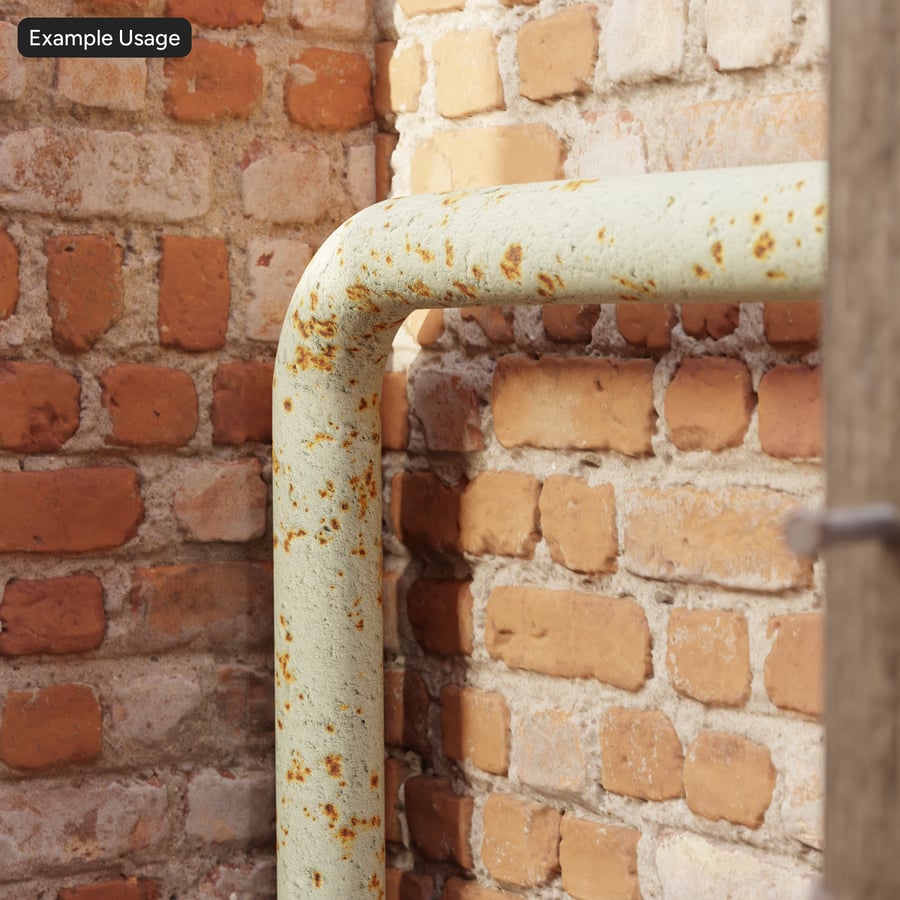 Textura de ferrugem manchada, verde