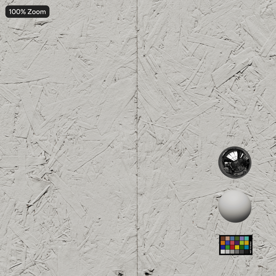 Textura de parede em madeira OSB pintada, branco