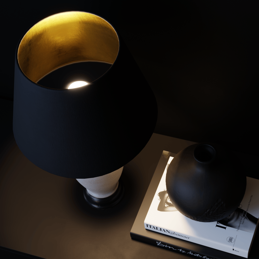 Lâmpada Eno Ceramic Arrius Calmness Shade, Branca