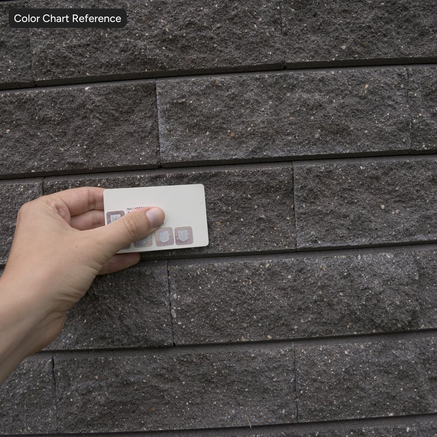 Rough Wirecut Running Bond Brick Wall Texture, Gray