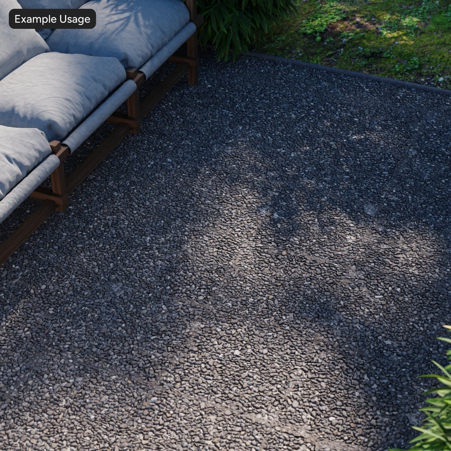 Exposed Aggregate Concrete Paving Texture