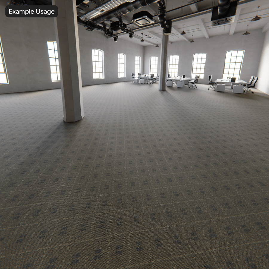 Hotel Plush Commercial Carpet Flooring Texture, Dark Olive Green