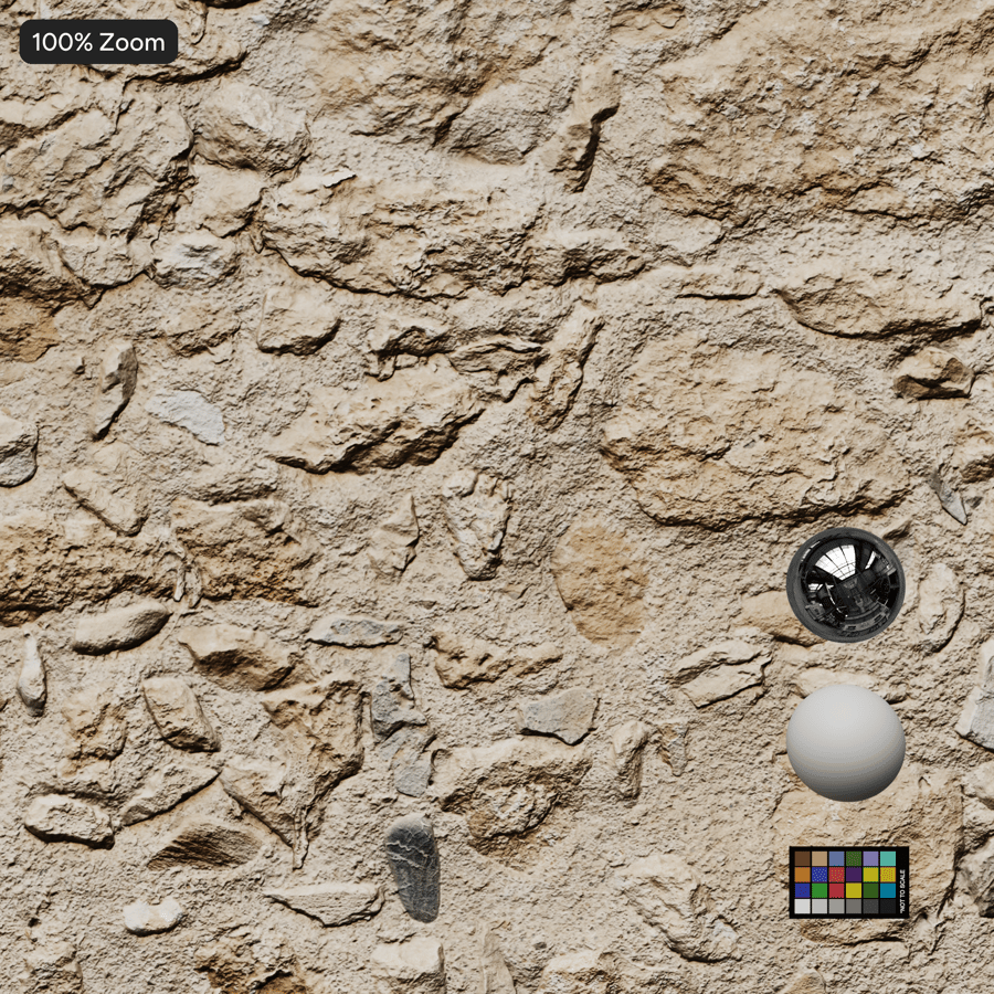 舊瓦砾石墙纹理