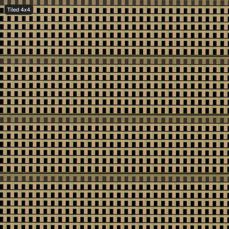 Textura de revestimiento de fachada ecomoderna, madera clara y verde