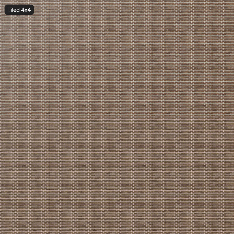 Grooved Running Bond Brick Wall Texture, Taupe