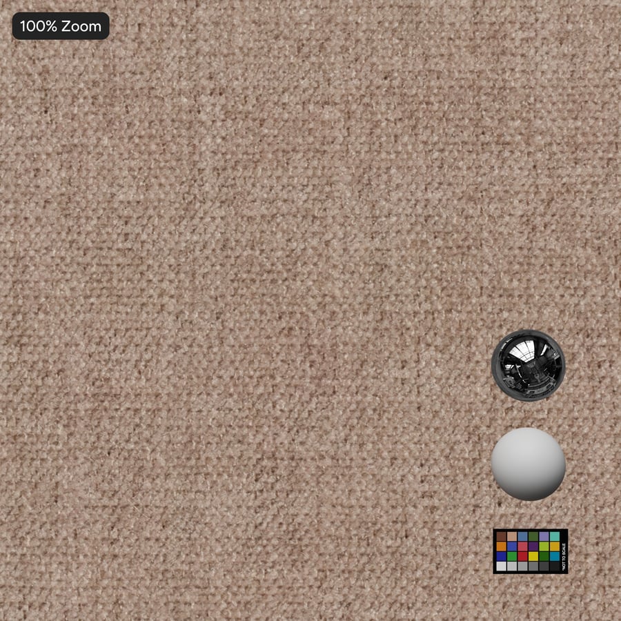 Heathered Chenille Fabric Texture, Beige