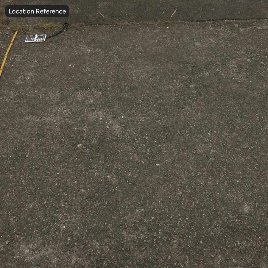 Texture de route asphaltée roughness