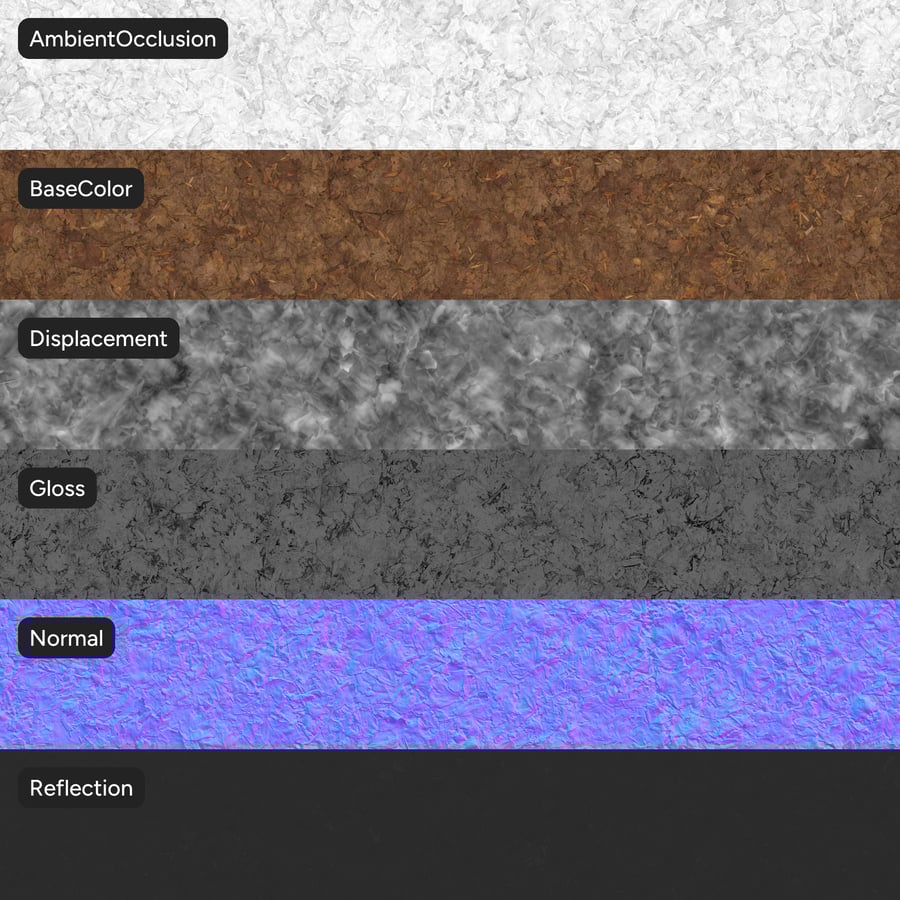 Textura de folhas de ácer secas
