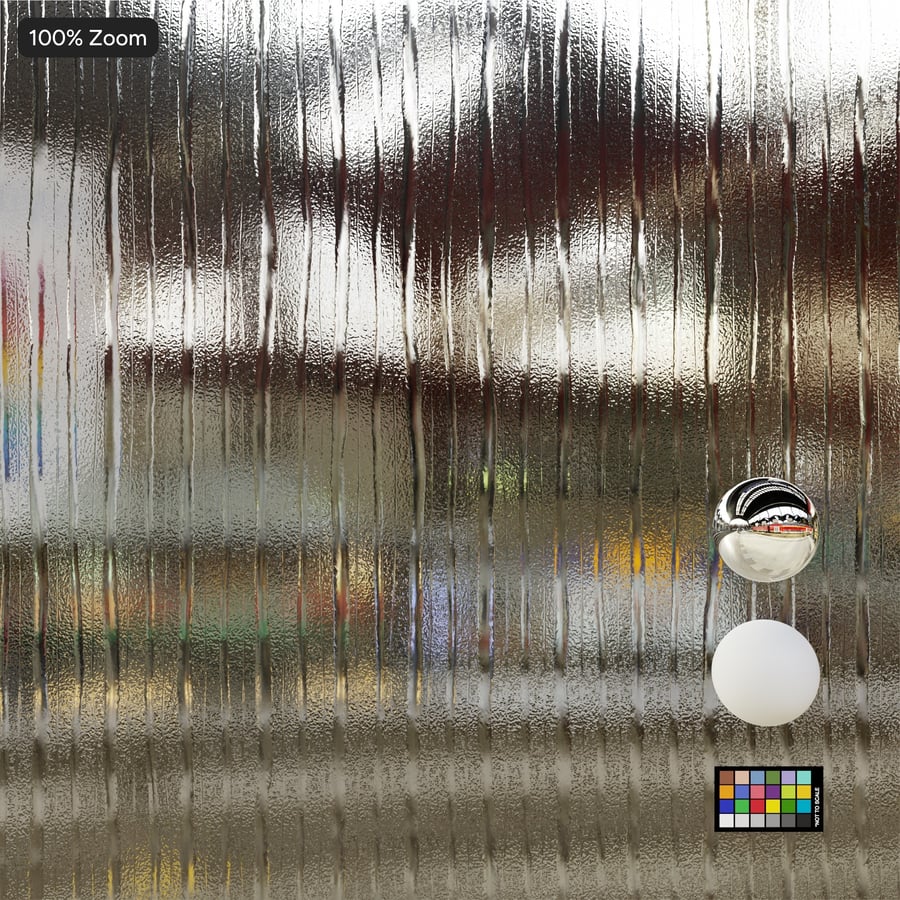 Deocrative Regentropfen Glas Textur