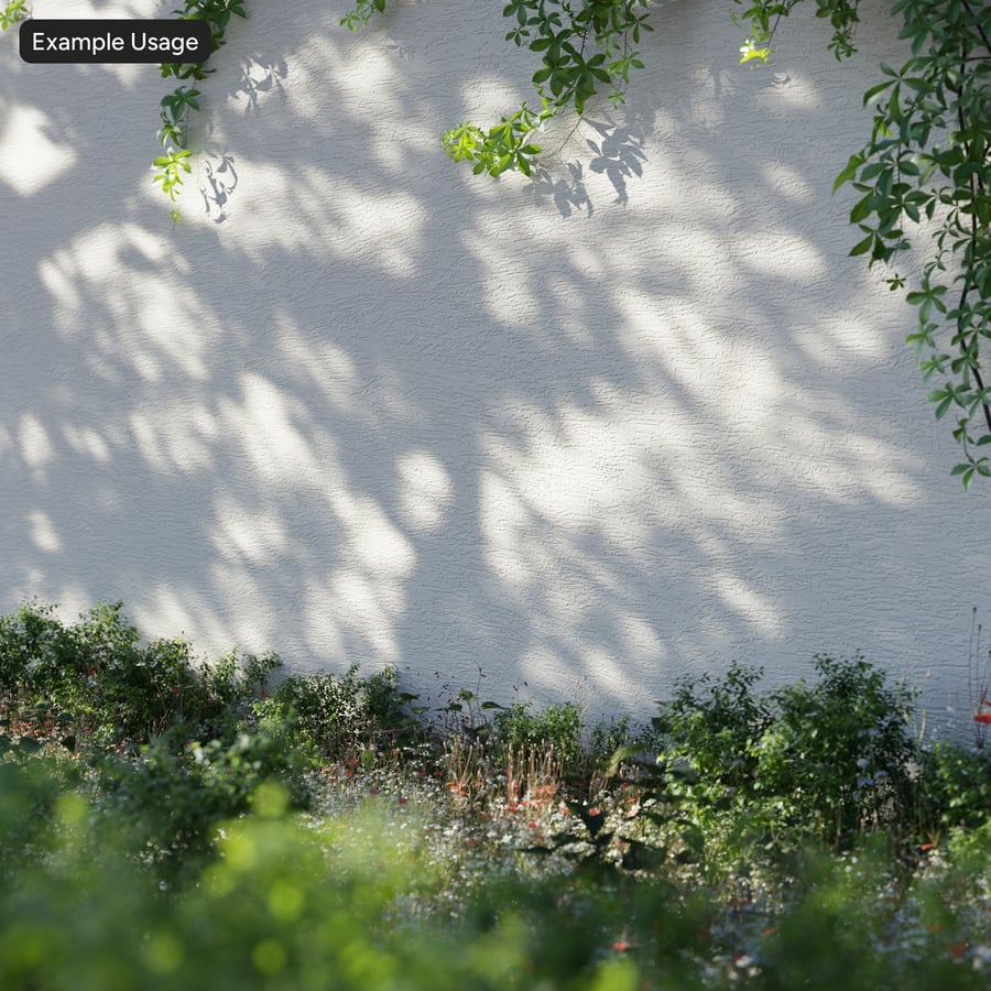 Dragged Stucco Plaster Wall Texture, Off-White