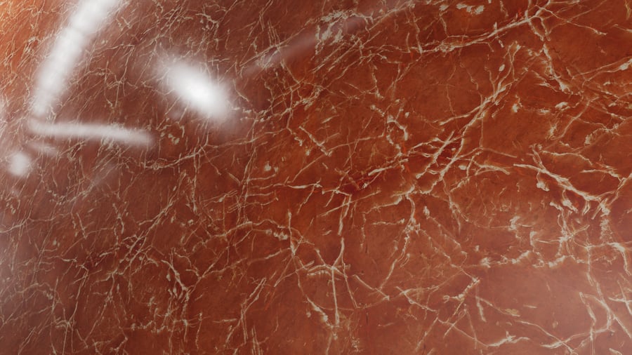 Honed Rojo Alicante Marble Texture, Red