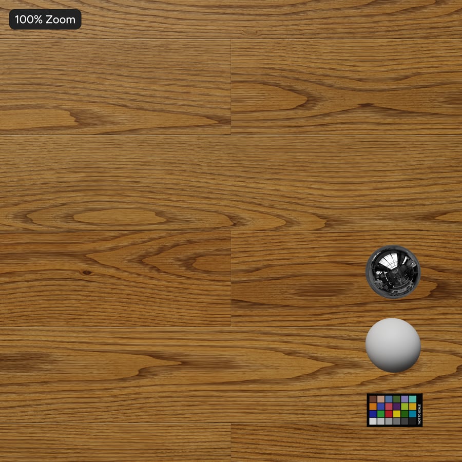 Oak Wood Board Texture, Castle Brown