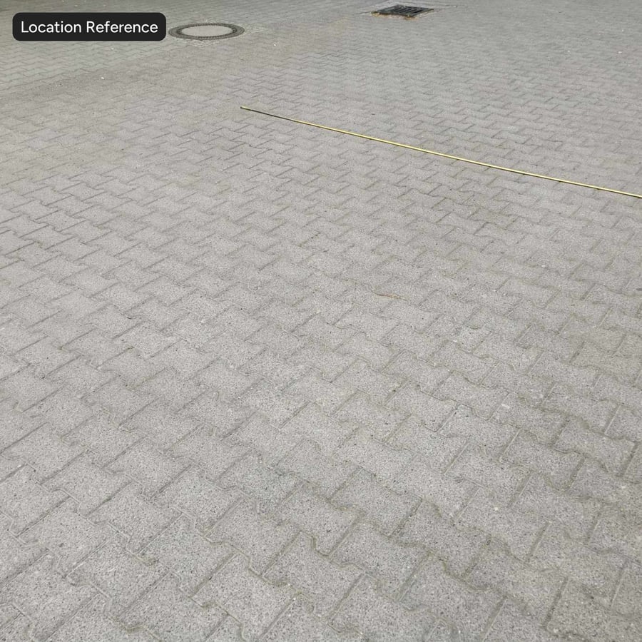 Textura de pavimento com halteres, castanho