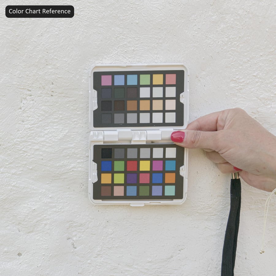 Kết cấu tường thạch cao sơn nhám, màu trắng