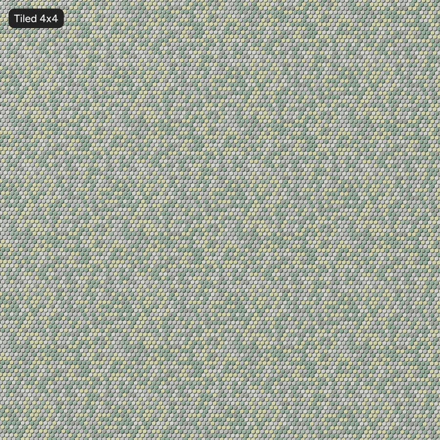 Penny Round Ceramic Matte Tile Texture, světle zelená