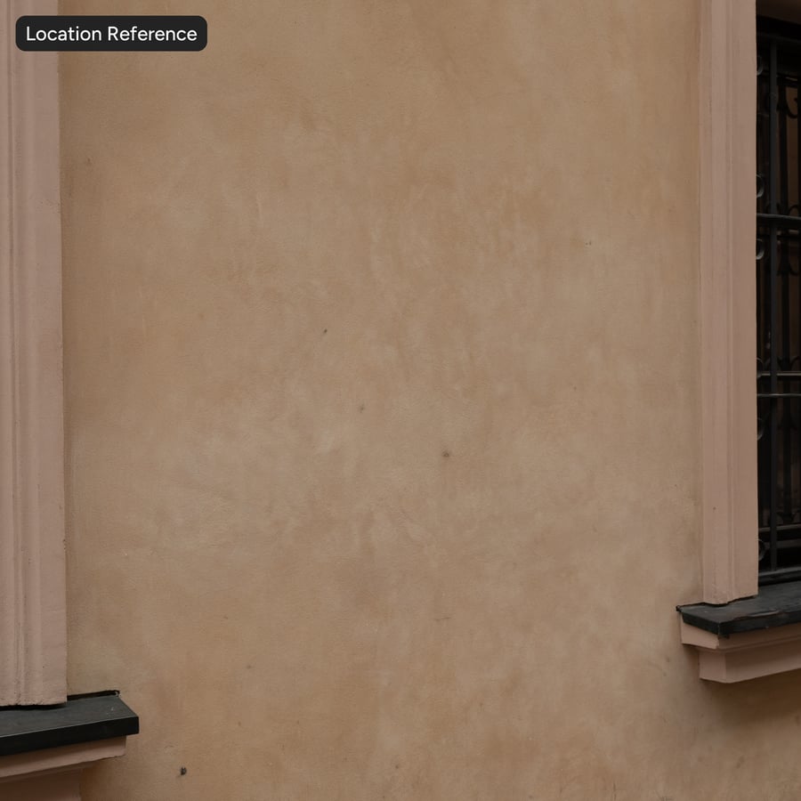 Textura de gesso mate, bege creme